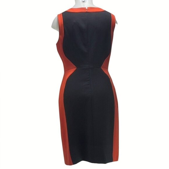 Colorblock Sleeveless Knee-Length Sheath Dress -by THE LIMITED - Picture 2 of 11